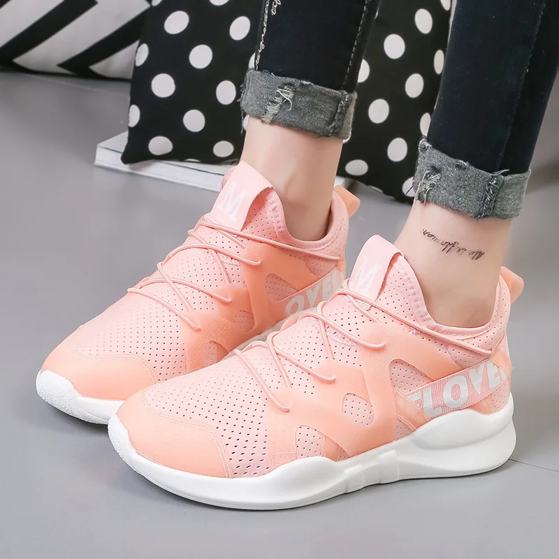 

Fashion Casual Shoes Woman Comfortable Breathable Mesh Soft Sole Female Platform Sneakers Women Chaussure Femme basket