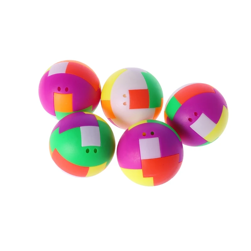 Colorful Spherical Shaped Puzzle Assembly Ball Kids Intelligence