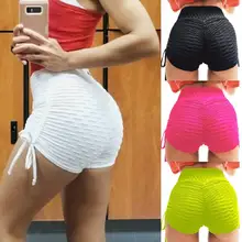 Новые женские бинты одноцветное Цвет Повседневное Фитнес Мода Bodycon Смешанный хлопок Высокая Талия Соблазнительные шорты #10