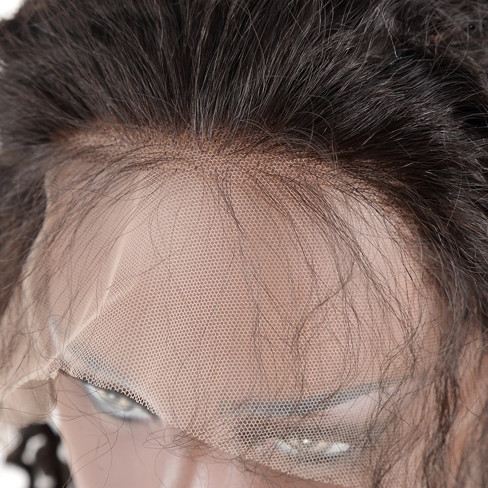 Poker Face 360 кружевных фронтальных париков глубокая волна перуанские Remy человеческие волосы 12-24 дюймов 180% Плотность натуральные длинные