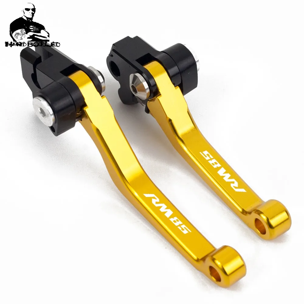 Pivot Aluminum Adjustable Brake Clutch Lever For Suzuki RM85 RM 85 2005-2007 2008 2009 2010 2011 2012 2013 2014 2015 2016 2017 (3)_Jc