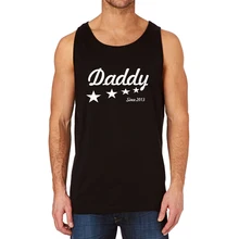 Loo show Daddy забавная летняя майка для тренировок для мужчин