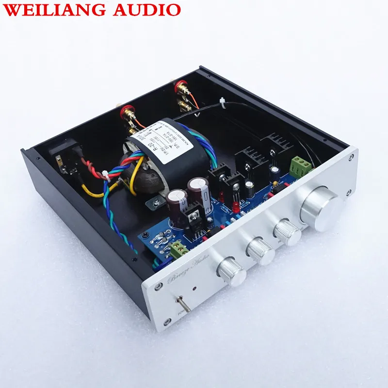 Weiliang audio&Breeze audio Pre amplifier F1 op-amp 49720NA or 49720HA 115V /230V Weiliang audio&Breeze audio Pre amplifier F1 op-amp 49720NA or 49720HA 115V /230V