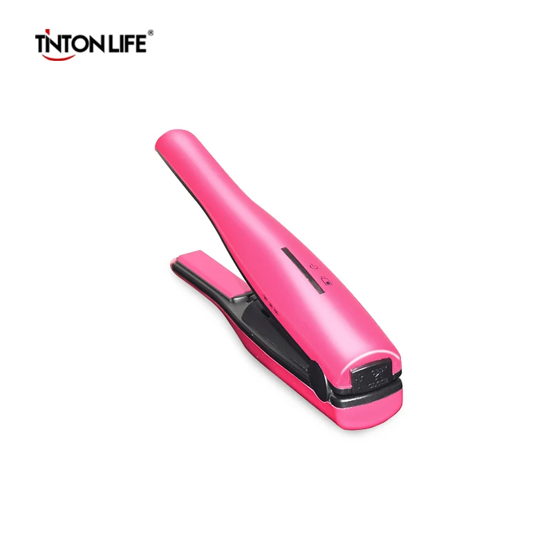 TINTON LIFE Mini Portable USB Charger Hair Straightener Curler Fast Heating Ceramic Curling Irons | Красота и здоровье