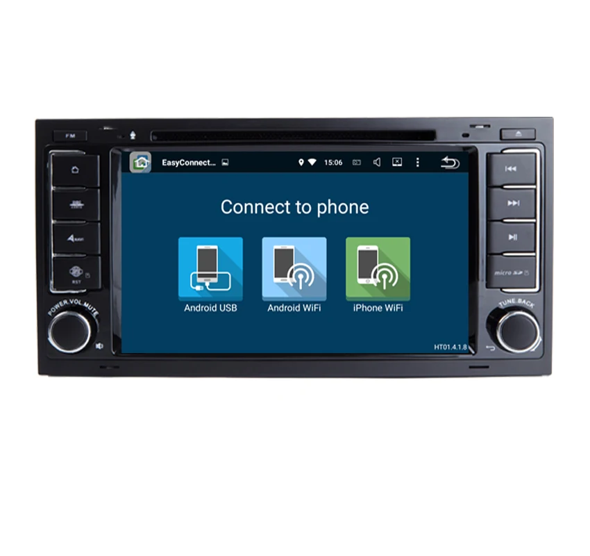 7 дюймовый автомобильный DVD плеер Android 1 для VW Touareg Multivan с Wifi 3G GPS Bluetooth Радио RDS USB
