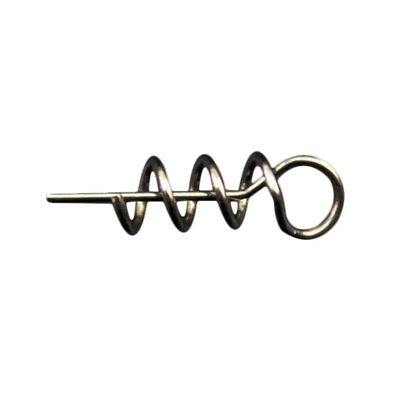 

Spring Screw 50Pcs Fishing Bait for Lure Hooks Pin Worm Fixed Needle Soft Water