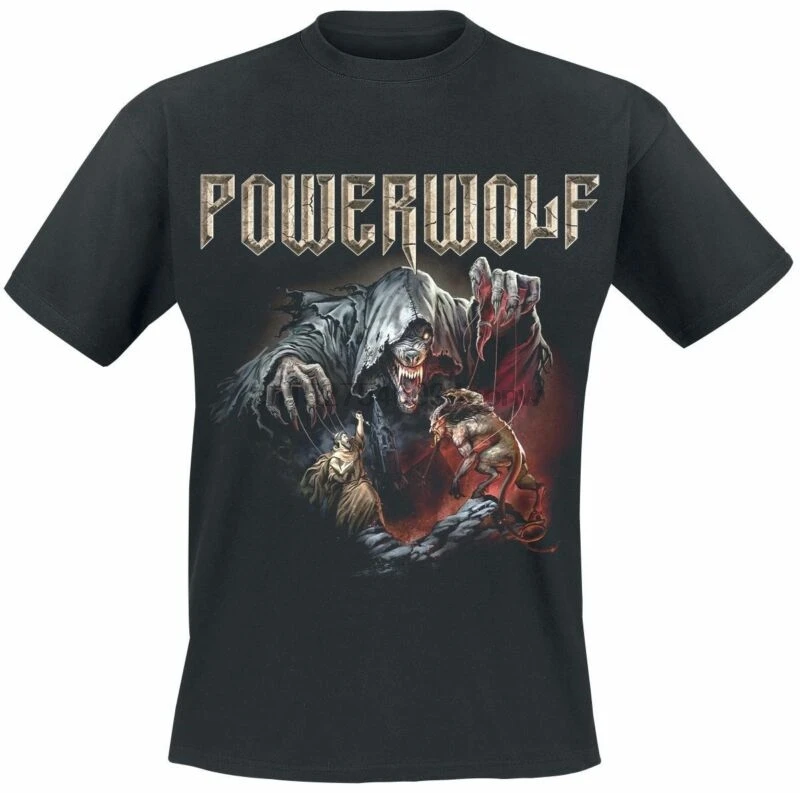 Powerwolf The Sacrament Of Sin T Shirt black-in T-Shirts from Men's ...