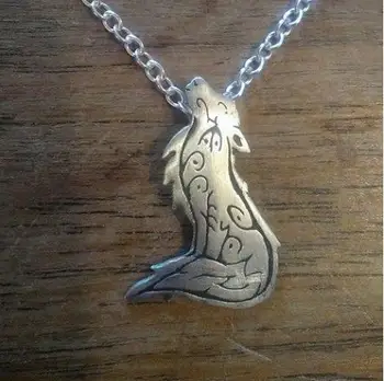 

SanLan wolf necklace Nature Jewelry