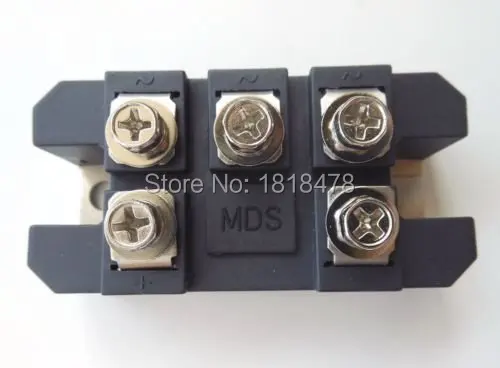 

MDS-150A 5 Terminals 3 Phase Diode Module Bridge Rectifier 150A 1600V