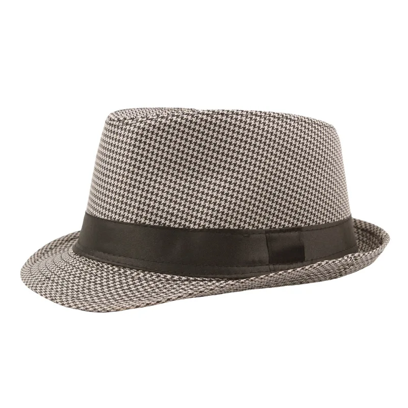 Mens Sun Hats Summer Cotton Vuntage Fedoras Hats Fashion Jazz Caps