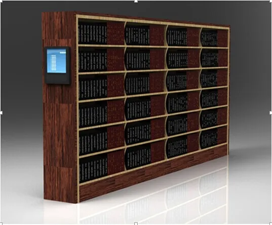 Smart bookshelf outlet