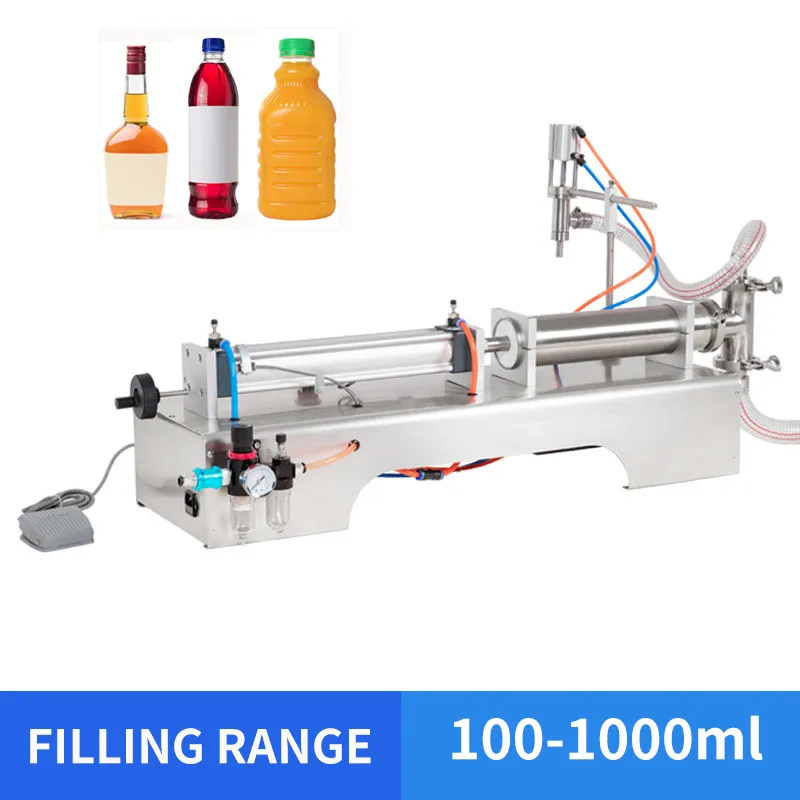 

YTK 100-1000ml Single Head Liquid Softdrink Pneumatic Filling Machine Carbonated Drink Filling Machine