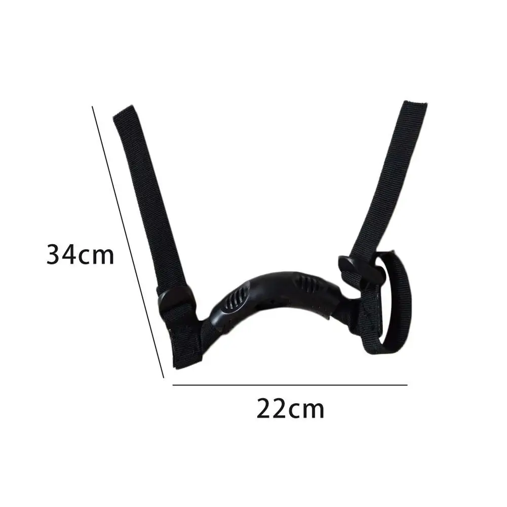 Guidon Vélo Avec Poignées Cuir – Sangles Transport, Pliable, Taille 22.5x2.8cm