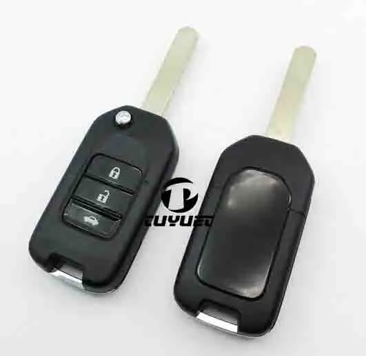 2 3 Buttons modified key shell for Honda (6)-1