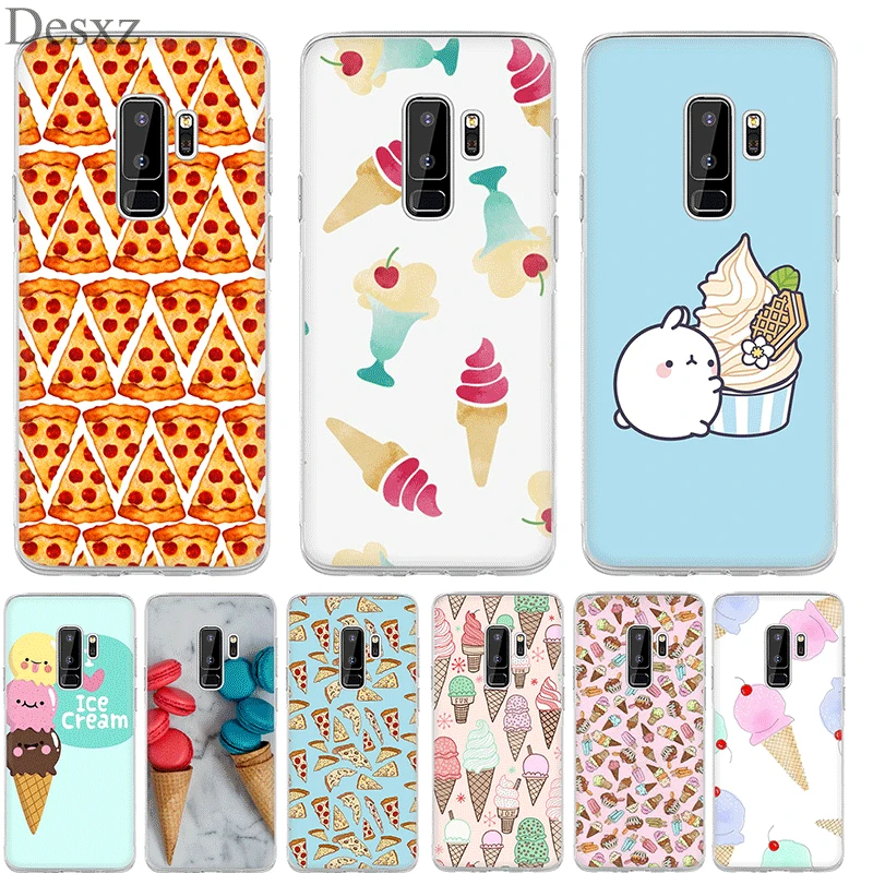 Чехол для телефона с милым мороженым Samsung Galaxy S3 S4 S5 S6 S7 S8 S9 Edge Plus Note 8 9 | Мобильные
