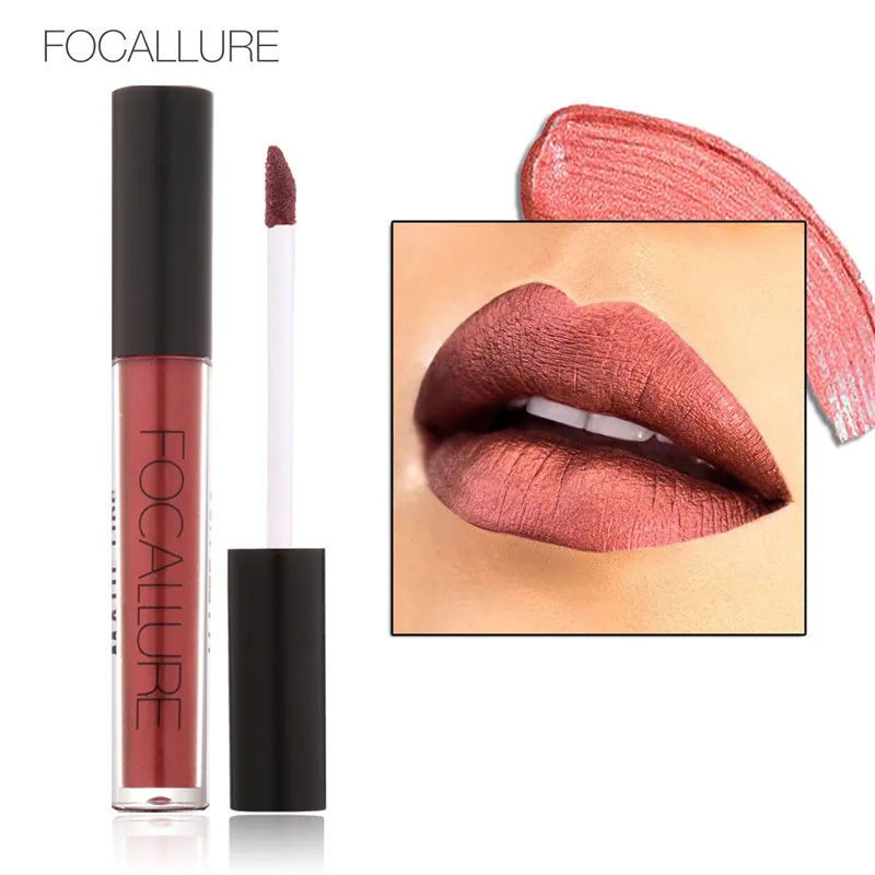 Focallure Matte сексуальный Жидкий блеск для губ матовый Lipsick стойкий Водонепроницаемый Косметический макияж увлажняющий блеск для губ Косметика для макияжа