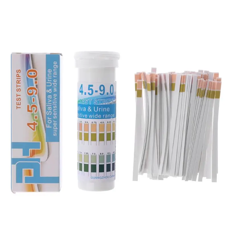 

150 Strips Bottled PH Test Paper Range PH 4.5-9.0 For Urine & Saliva Indicator