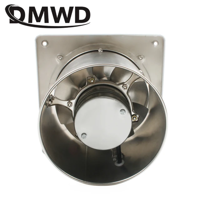 DMWD 6 Inch Window Wall Pipe Ventilation Exhaust Blower Cooling Duct Air Fan Toilet Bathroom Kitchen Extractor 6'' Ventilator 3