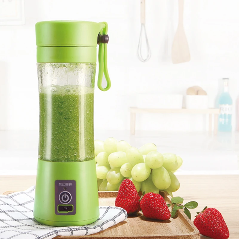 Mini USB Charging Blender Mixer Portable Juicer Multifunction Small Juice Machine Smoothie Maker Whisk Fruit Home Extractor  (2)