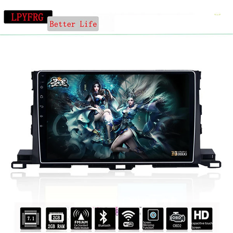 Android 10 0 4 Гб ОЗУ 4G SIM LTE HD автомобильный DVD плеер GPS карта камера навигация Радио