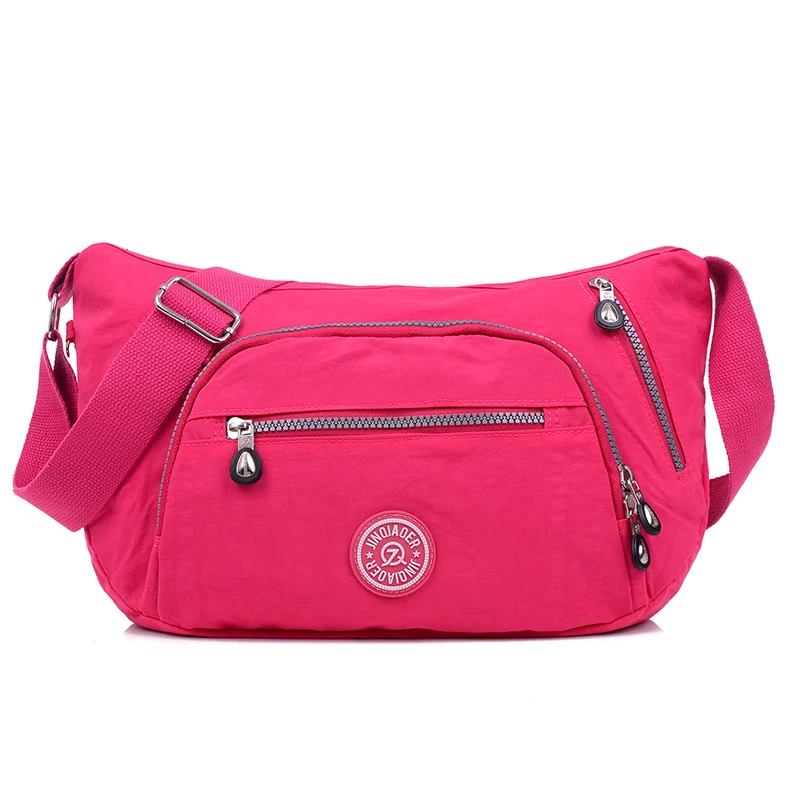 Vintage Women Handbags Small Bag Waterproof Nylon Ladies Messenger Crossbody Bags For Women ...