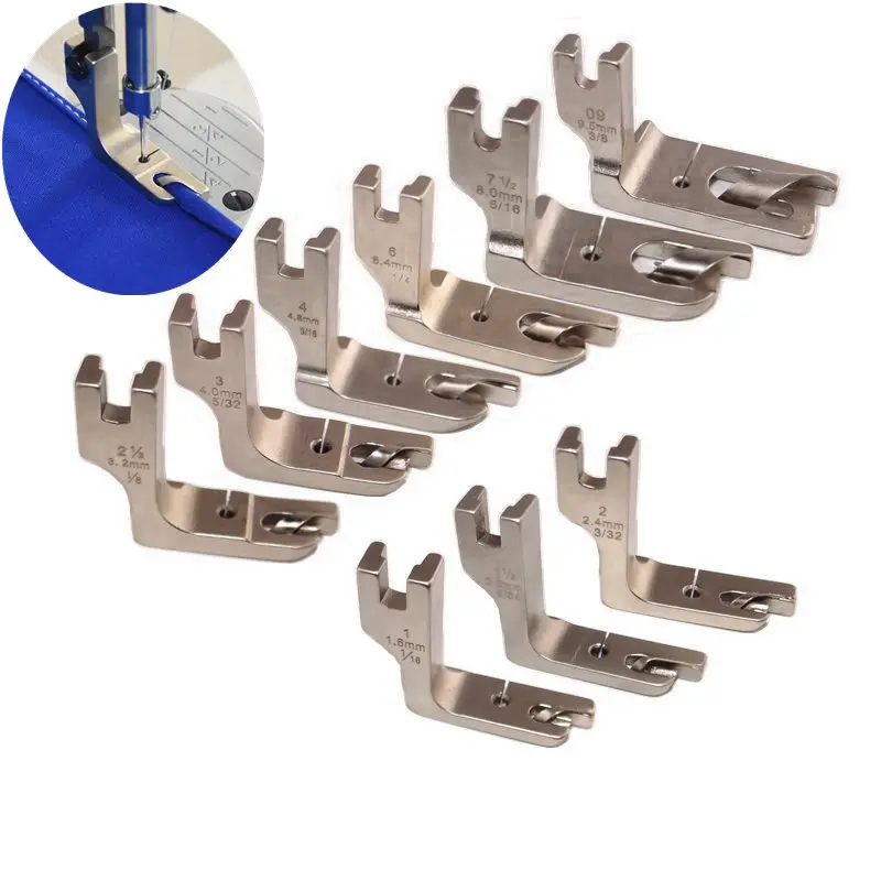 

Sewing Machine Accessories Parts Hemmer Presser Feet Foot 1pc/lot compatible with all brand Lockstitch Industrial Sewing Machine