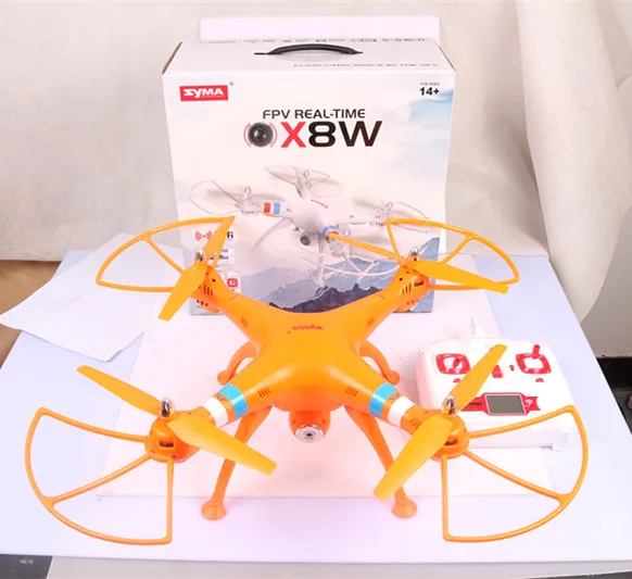 Квадрокоптер Syma X8W с камерой 2 МП Wi Fi 4 ГГц канала 6 осей|6 axis|syma x8w quadcopterhelicopter remote |