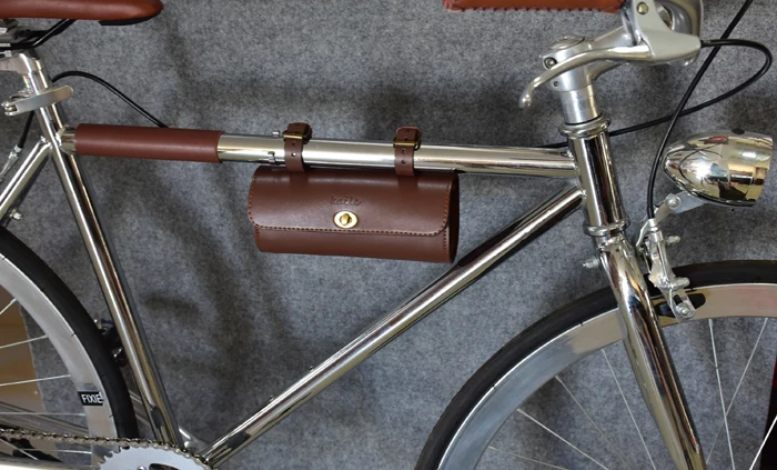 Новинка, Ретро сумка на руль для велосипеда Q1093, передняя, для автомобиля, для вагона, для горного велосипеда, Задняя сумка в стиле ретро, для велосипеда, Задняя сумка из искусственной кожи