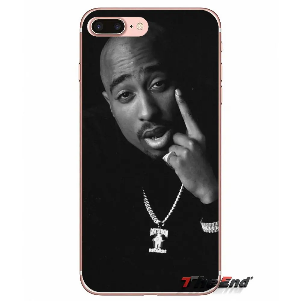 TPU Чехлы 2Pac Tupac Amaru Shakur Makaveli для iPhone XS Max XR X 4 4S 5 5S 5C SE 6 6S 7 8 Plus samsung Galaxy J1 J3 J5 J7 A3 A5