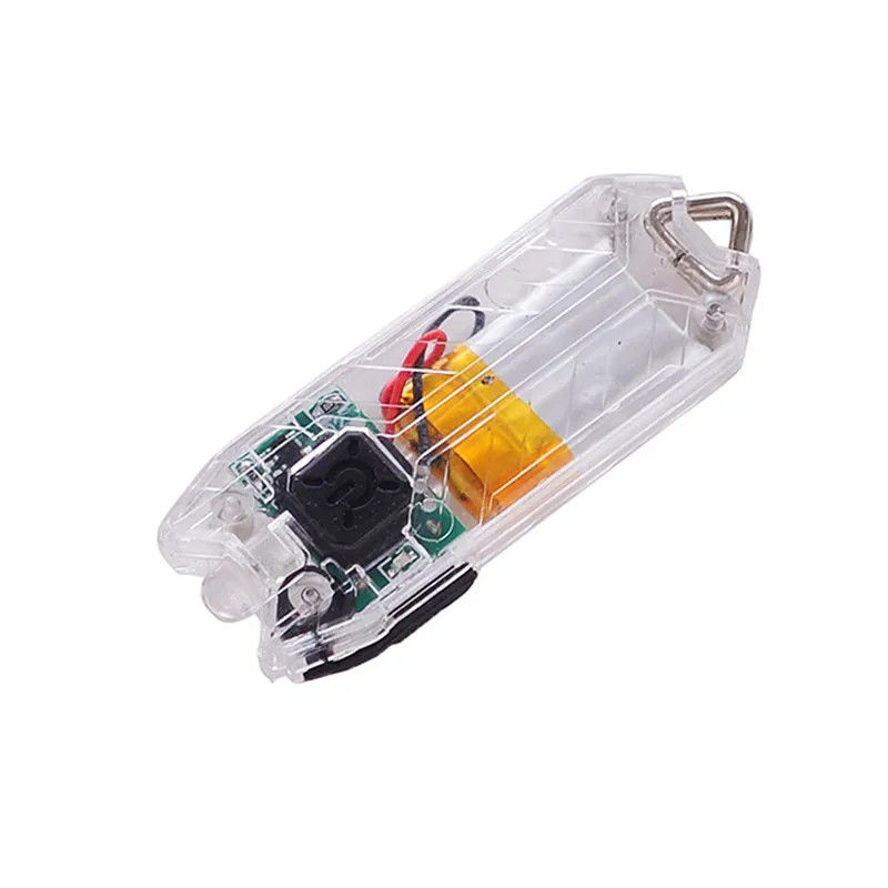 45лм светодиодный брелок мини Водонепроницаемый фонарик с USB подзарядкой светодиодный мини Водонепроницаемый фонарик брелок свет Прямая c