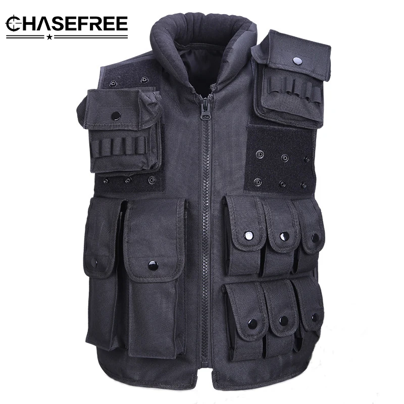 Tactical Vest Cool Mens Military Army Swat Vests Men Waistcoat Protective Magazine Pouchin