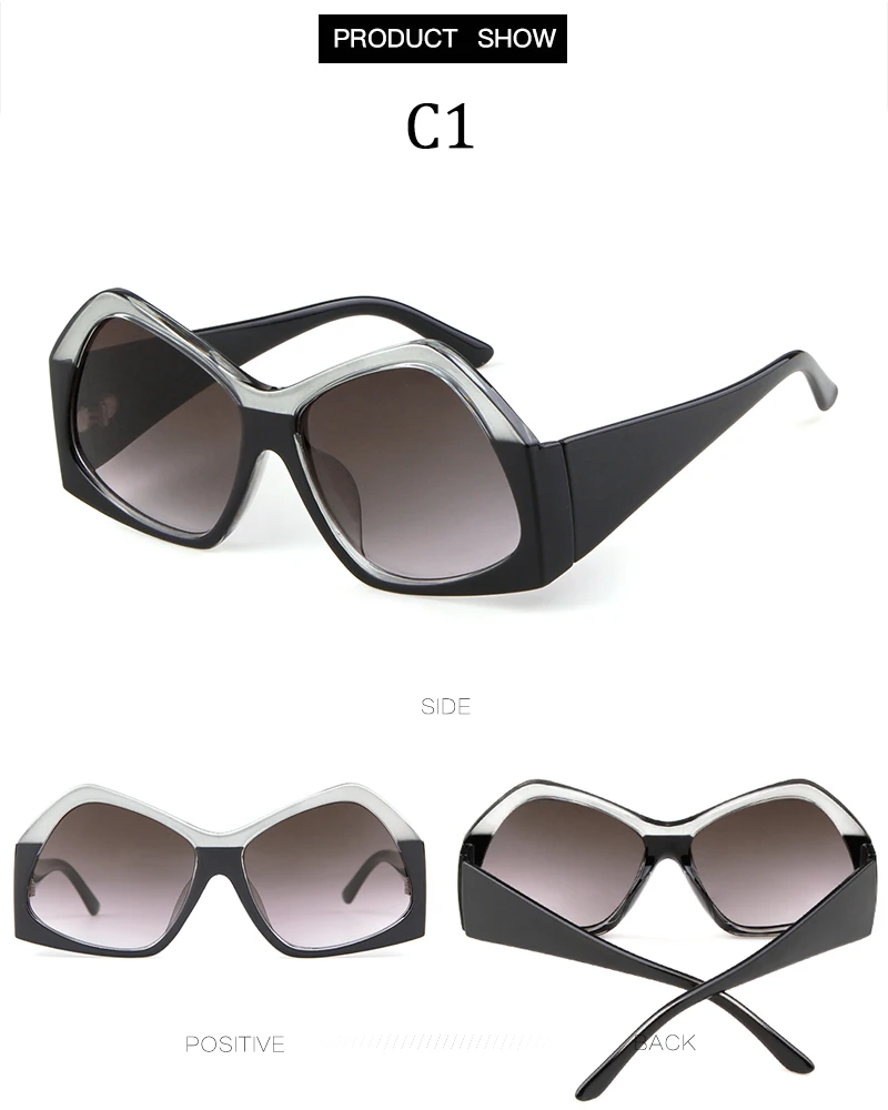 STORY, модные нестандартные солнцезащитные очки для женщин, фирменный дизайн, двойной цвет, квадратные линзы, градиентные солнцезащитные очки для шоу, оттенки