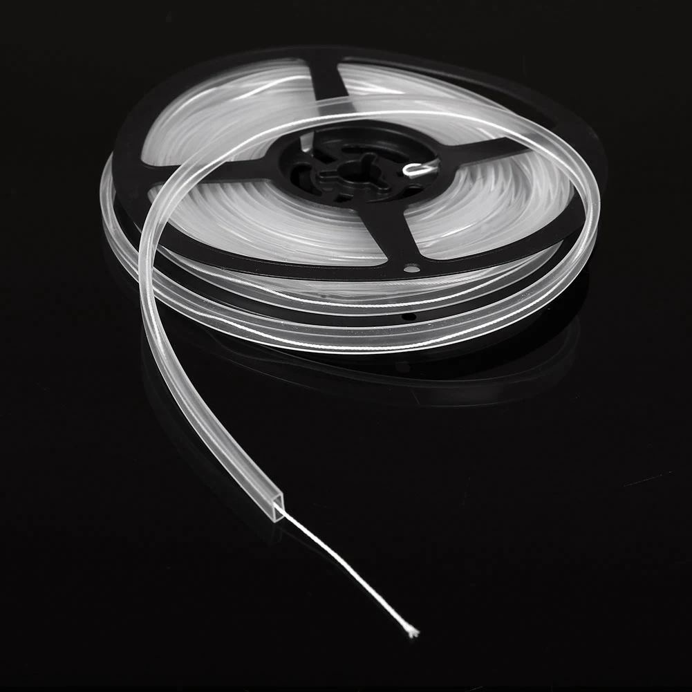 

5M Soft Silicon Waterproof Tubing Rope Tube with Disc for 5mm LED Strip Light