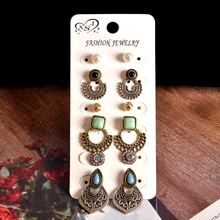 Модный стиль; изящные прекрасные женские ювелирных украшений из мультфильма «Холодное сердце» ; День рождения жемчуг для ногтей комплект 6 пар/компл. серьги