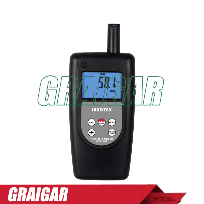 

Digital Humidity Meter HT1292 With 0.4 seconds sampling time