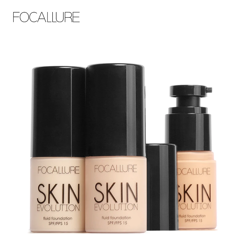 

FOCALLURE Makeup BB CC Cream Concealer Face Liquid Foundation Face Base Primer Easy to Wear Soft Carrying