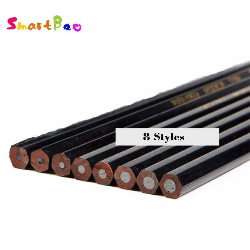 8 видов стилей Профессиональный эскиз чертежный карандаш карандаши(4 H, 2 H, HB, 2B, 4B, 6B, 8B, 10B) C7403 - Цвет: 8 Styles