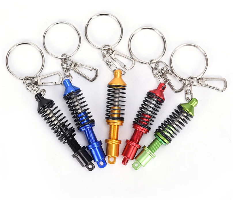 

for Tein Damper Coilover Keychain Key Chain Car Auto Tuning Parts Key Chain Shock Absorber Keyring Spring Shock Absorber