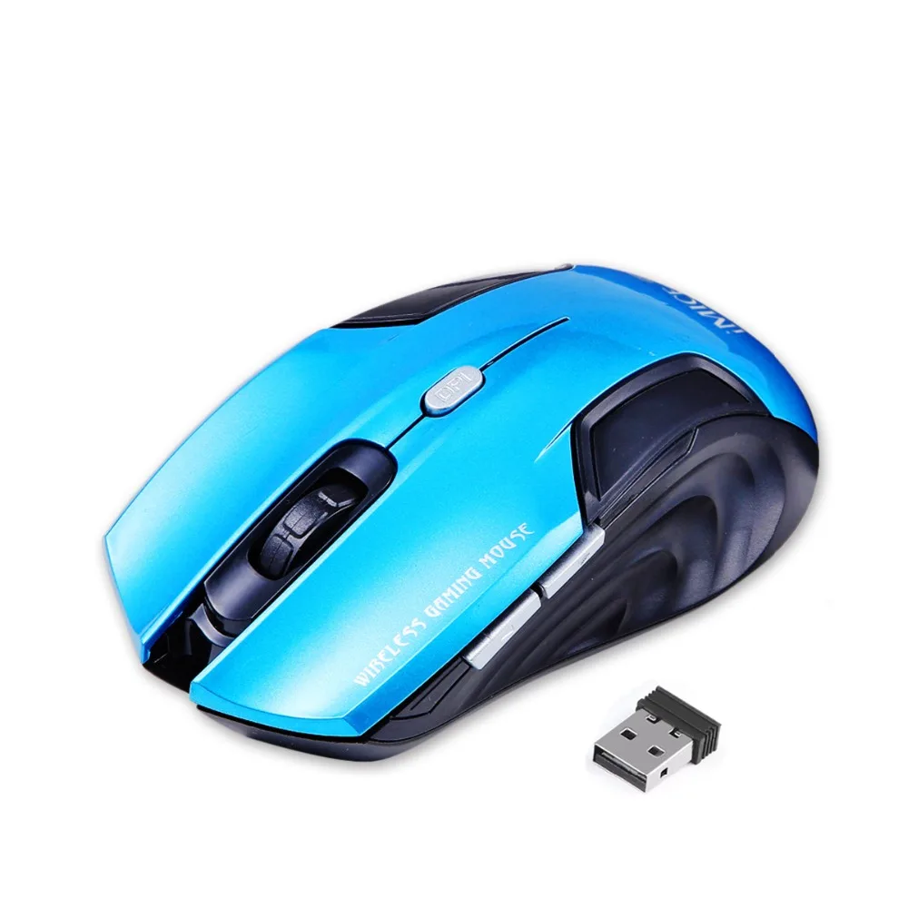

2000DPI Professional USB Wireless Office Mouse 2.4Ghz 6 Buttons Optical Ergonomic Computer Mouses Gaming Mice for Laptop PC