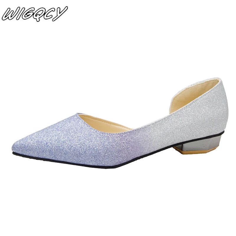 

Fashion summer women flat shoes shallow mouth set foot comfortable casual pointed outdoor sexy prom wedding shoes Single shoes