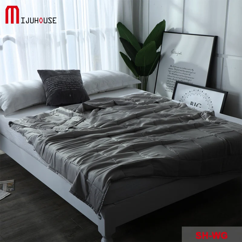 

Decompression Blanket Relieves the Pressure of Life Increase Sleep Quality Comfortable Sleep Gravity Human Arc Weighted Blanket