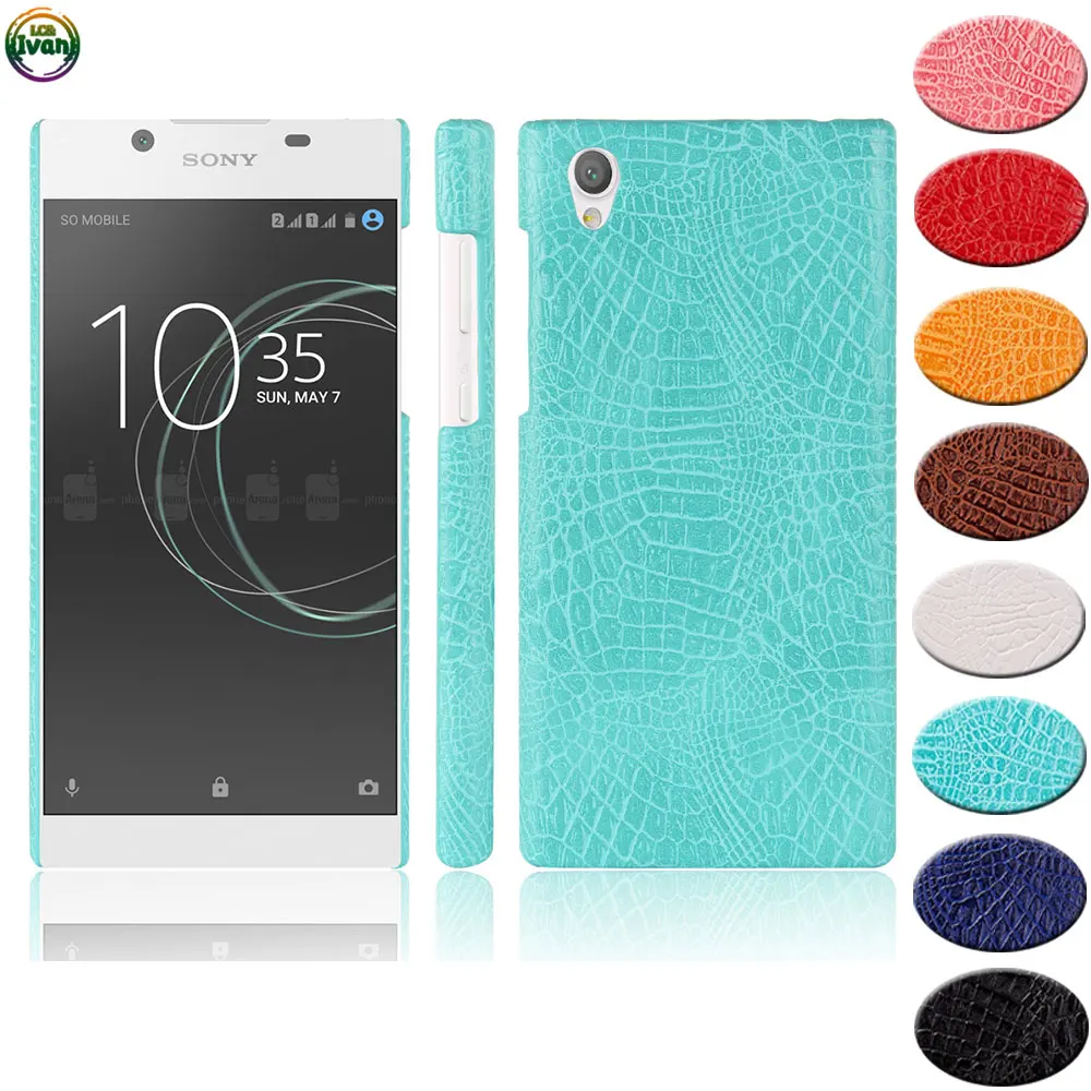 

Case For Sony Xperia L1 L 1 L2 XA1 XA2 XZ1 XZ2 XZ3 G3311 G3312 Fitted Leather Case Phone Cover For G 3312 3311 Alligator Coque