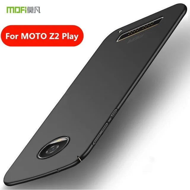 

For Motorola Moto Z2 Play Case Mofi Original Hard Back Full Cover For Moto Z2 Play XT1710 Plastic Luxury Ultra Thin Fundas 5.5"