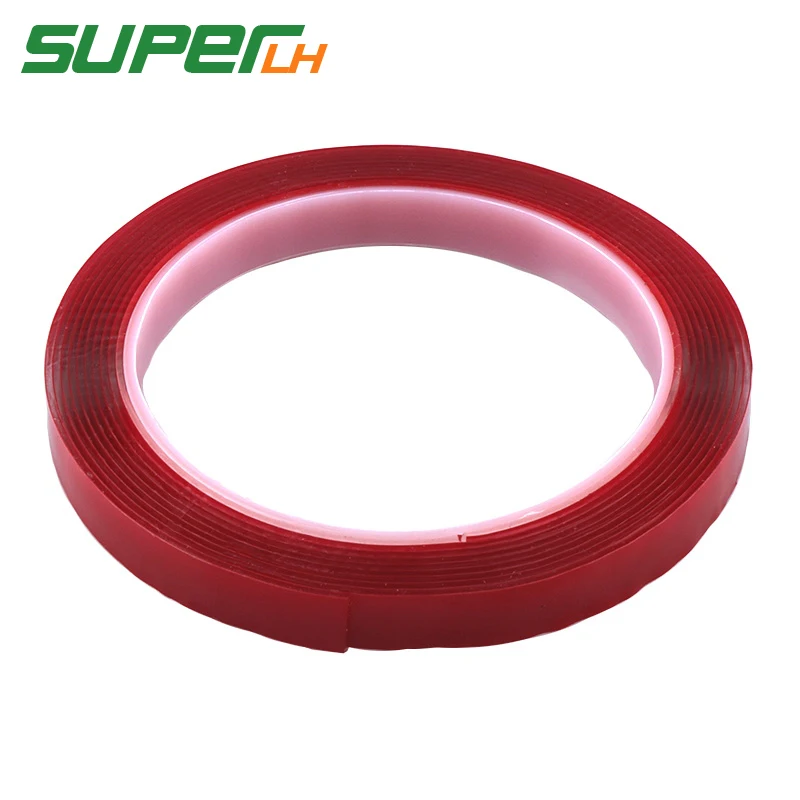 

1CM Width 3M Length Car Sticker Double Foam Faced Adhesive Tape Auto Glue Sticker Multi-functional Car Accessories Car-styling
