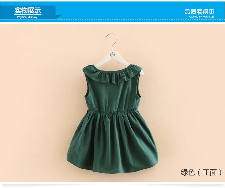 2018 Summer 2 3 4 6 8 10 Years Birthday Children Red Blue Backless Princess Elegant Bow Kids Party Dance Prom Dress For Girls (1)