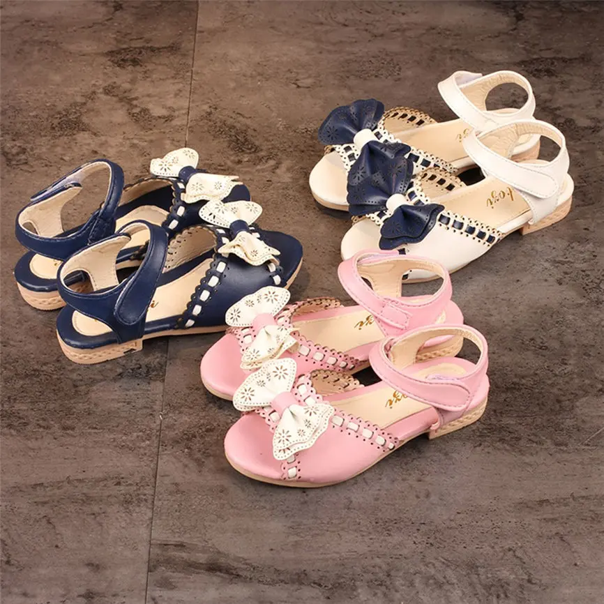 School Shoes Girl Open Toe Sandals Summer Children Sandals Kids Sandlas