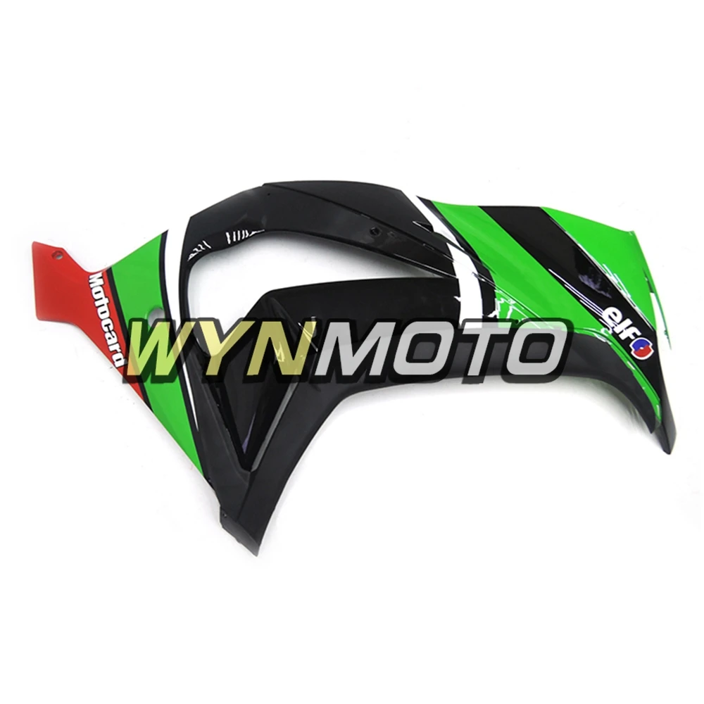 Полный обтекатель ABS для Kawasaki ZX 10R ZX10R 2011 2015 11 12 13 14 15 мотоциклетные коврики зеленые