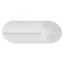 Пчелиный улей 10 шт из нержавеющей стали пчелиный дверной ящик входные ворота гнездо вход Hive диск медное покрытие