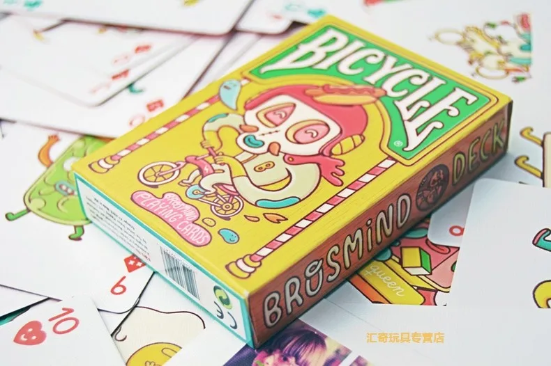 

Bicycle Brosmind Deck USPCC Playing Cards Poker Size Custom Art Limited Edition cards, card magic Show,magic playing cards