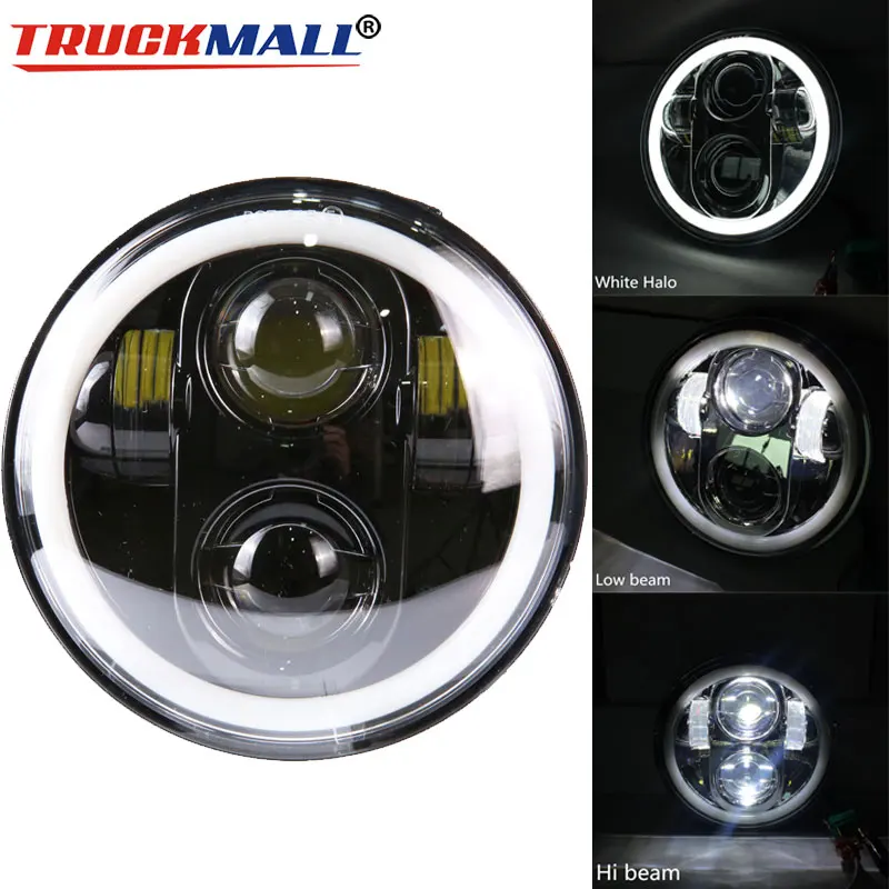 DOT EMARK 5 75 дюймов 3/4 &quotсветодиодный Halo Кольцо головного светильник с углом глаза